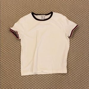 cute white shirt from forever 21